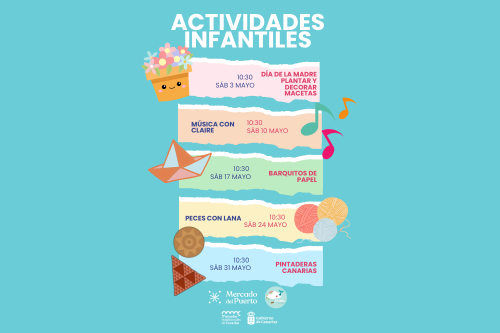 ACTIVIDADES INFANTILES MERCADO DEL PUERTO