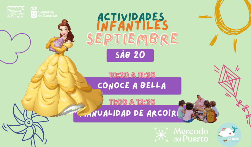 actividades infantiles mercado del puerto